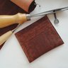 CARDHOLDER WALLET made of rare leather