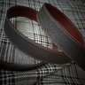 Custom handmade leather belt