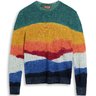 SOLD❗️MISSONI Tie-Dye Color-Block Alpaca Wool Sweater Zigzag IT48/M