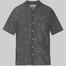 SOLD❗️MISSONI Semi-Sheer Checked Knit Shirt Two-Tone IT48/M