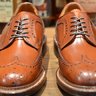 Alden Longwing Blucher Burnished Tan Calf