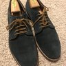 Alden for Brooks Brothers Unlined Dover Navy Suede 29143 Size 8.5D (fit 9D)