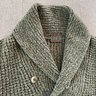 SOLD - Eidos Napoli "Thermal Stitch Shawl Pullover" size Medium