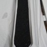 SOLD NWT Kiton Charcoal Grey Wool/Silk Crowsfoot Tie Retail $295
