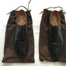 SOLD! Churchs Oxford Black Shoe, Subtle Toe Cap, Rubber Sole EU 43.5