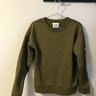 Drake's / Khaki Cotton Jersey Flag Motif Sweatshirt / SS20 / new without tag / size 40