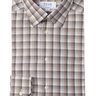 SOLD! NWT Eton Contemporary Fit Brown/Grey Check Shirts Sizes 16.5 & 17 Retail $265