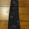 SOLD! NWT Drake's Navy Floral Silk Tie