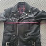 [SOLD] Givenchy Balck Clafskin Biker Leather Jacket size 38