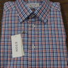 SOLD NWT Eton Contemporary Fit Check Shirt Size 16.5 Retail $275