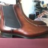 MAGNNANI CHELSEA BOOTS -- COLOR: COGNAC -- SIZE 10 (BRAND NEW) - $265