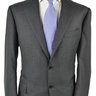 $950 NWT CESARE ATTOLINI CHARCOAL SUIT 42R MSRP ~$9,000