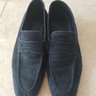 Suitsupply Navy Blue Unstructured Penny Loafer EU 44, US 11