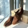 SOLD!!! Saint Crispin's Suede Derby Shoes UK 7.5