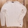 $895 LORO PIANA beige linen silk mix sweater - Size 56 / XXL - NWOT