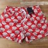 KITON coral red floral swim shorts - Size Large - NWT