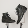 Paul Smith Patina Green Brogue Leather Boots UK7
