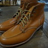 SOLD PRICE DROP 5/5! NWOB Wolverine 1000 Mile 1940 Apron Toe Tan Leather Boots 10.5D Retail $415