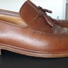 BARRETT tg.11- 45 LIGHT BROWN MOCCASIN hand sewn