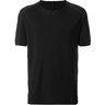SOLD❗️TRANSIT UOMO Black Cotton T-Shirt Striped Sleeve Scar-Stitch M