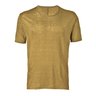 SOLD❗️TRANSIT UOMO Yellow Slub Linen T-Shirt Scar-Stitch S-M