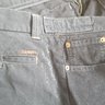 WEBER Tg.50 trousers 100% COTTON black Made in Italy five pockets