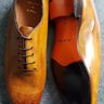 New Bontoni Size 42 1/2 , outsole length 11 7/8