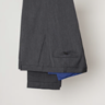Rota Stone Grey Twill Wool Trousers EU56