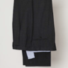 Luciano Barbera Dark Grey Twin Pleat Wool Trousers EU54