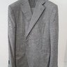 Cesare Attolini for Tincati grey check suit size 58 EU / 48 US