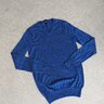 JCREW Merino Wool V Neck Sweater in Light Navy - XS