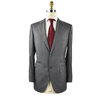 NWT KITON MID CHARCOAL WOOL SUIT 38R $1,700 OBO DIAMANTE BLUE
