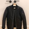 Falcon Garments nylon MA-1 black
