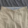 SOLD!!!   Pre-owned Ring Jacket Chinos sz 46 ***STONE COTTON, 2” CUFFS***