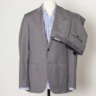Caruso Light Grey Slim Fit Suit EU50 US40