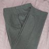Cesare Attolini Pants Trousers Dark Gray Charcoal Wool Sz 50 34Wl