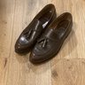 Carmina Tassel loafer in dark brown 10uk