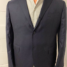 SOLD  NWT LBM Navy suit Guabello S120 wool 56/7R US 46