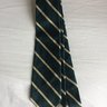 SOLD Brooks Brothers Green Gold Repp Stripe Tie