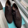 ***SOLD*** Edward Green Mocca Suede "Chelsea" Cap Toe 9/9.5 on 82 Last