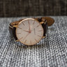 Rose Gold Brathwait with Three Watch Straps