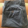 SOLD: RLPL Flat Front Slim Fit Navy Chinos 32 x 32