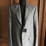 NWT ISAIA STRIPED WOOL MOHAIR SUIT EU 54 L/US 44 L