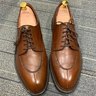 Sold JM Weston Split Toe Derby