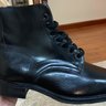 FS SANDERS US NAVY MILITARY BLACK BOOTS 8US