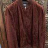 BNWT $5295 Brunello Cucinelli Suede Bomber Jacket size EU48