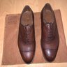 Edward Green Dark Oak Chelsea Oxford - 9.5/10 E 82