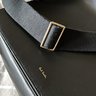 Paul Smith Classic Leather Messenger Bag (Black)