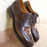 Carlos Santos 6237 Wingtip Derby In Guimaraes Patina