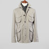 [SOLD] Eidos Ragosta Oatmeal Flannel Field Jacket 48